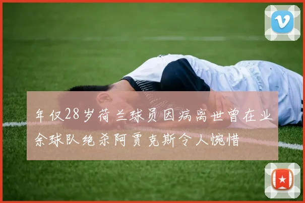 年仅28岁荷兰球员因病离世曾在业余球队绝杀阿贾克斯令人惋惜